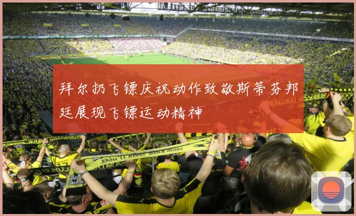 拜尔扔飞镖庆祝动作致敬斯蒂芬邦廷展现飞镖运动精神